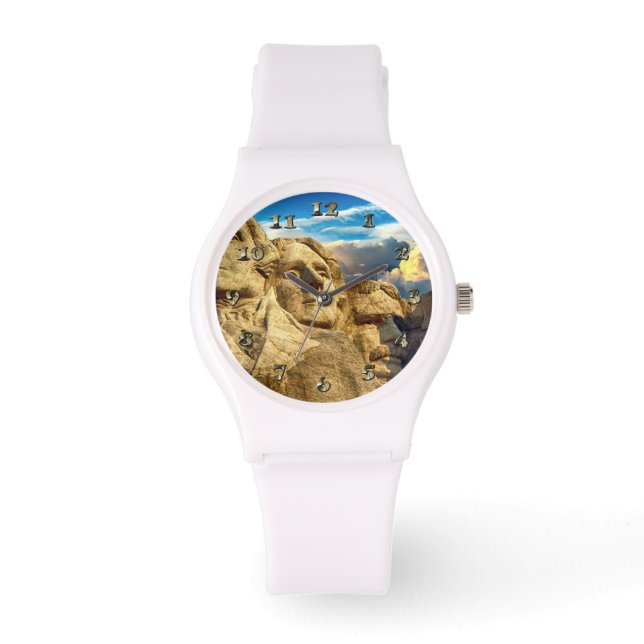 Mount Rushmore Presidential Armbanduhr (Vorderseite)