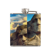Mount Rushmore Presidential Flachmann (Rückseite)