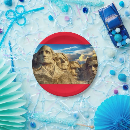 Mount Rushmore Presidential Pappteller (Party)