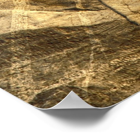 Mount Rushmore Presidential Poster (Ecke)