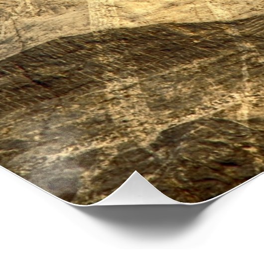 Mount Rushmore Presidential Poster (Ecke)