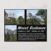 Mount Rushmore Serie #3 Postkarte (Vorderseite)
