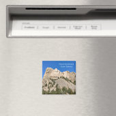 Mount Rushmore South Dakota 2" x 2" Quadratmagnet Magnet (In Situ (Geschirrspüler))