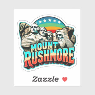 Mount Rushmore, South Dakota Aufkleber