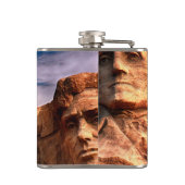 Mount Rushmore South Dakota Flachmann (Rückseite)