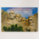 Mount Rushmore South Dakota Jigsaw Puzzle (Horizontal)