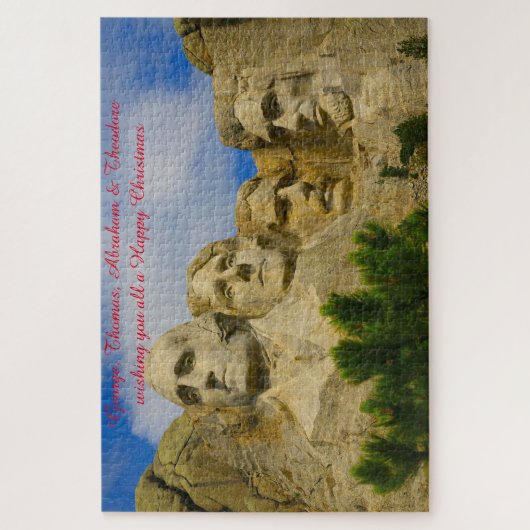 Mount Rushmore South Dakota Jigsaw Puzzle (Vertikal)