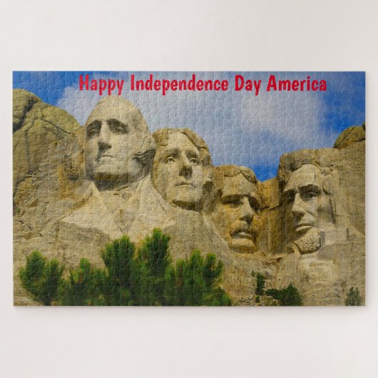 Mount Rushmore South Dakota Jigsaw Puzzle (Horizontal)