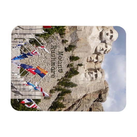 Mount Rushmore South Dakota Magnet (Horizontal)