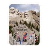 Mount Rushmore South Dakota Magnet (Vertikal)