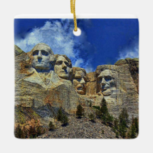 Mount Rushmore South Dakota Ornament