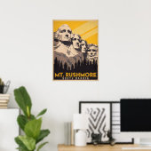 Mount Rushmore, South Dakota Poster (Heimbüro)