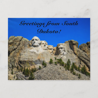 Mount Rushmore, South Dakota Postkarte