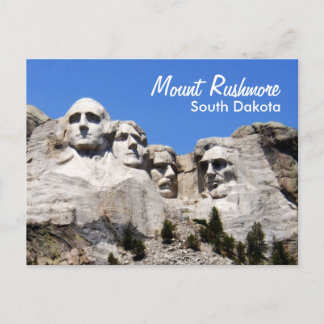 Mount Rushmore South Dakota Postkarte