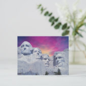 Mount Rushmore, South Dakota, Präsidenten der USA Postkarte (Stehend Vorderseite)