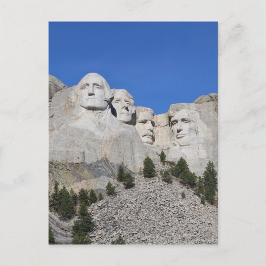 Mount Rushmore South Dakota Präsidenten USA Postkarte (Vorderseite)