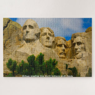 Mount Rushmore South Dakota Puzzle