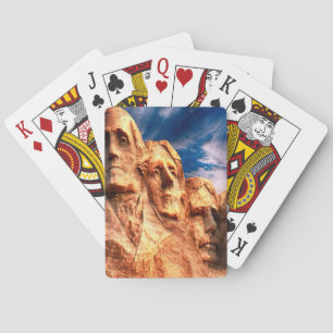 Mount Rushmore South Dakota Spielkarten