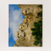 Mount Rushmore South Dakota.Weihnachtsgrüße Puzzle (Vertikal)