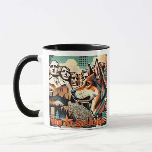 Mount Rushmore Tasse (Links)