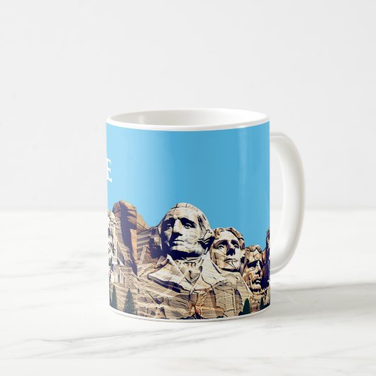 Mount Rushmore Tasse (VorderseiteRechts)