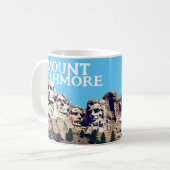 Mount Rushmore Tasse (Vorderseite Links)