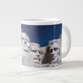 Mount Rushmore Timelapse Sky Jumbo-Tasse (Vorderseite Rechts)