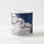 Mount Rushmore Timelapse Sky Jumbo-Tasse (Vorderseite)