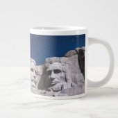 Mount Rushmore Timelapse Sky Jumbo-Tasse (Rechts)