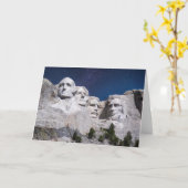 Mount Rushmore Timelapse Sky Karte (Gelbe Blume)
