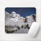 Mount Rushmore Timelapse Sky Mousepad (Mit Mouse)