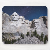Mount Rushmore Timelapse Sky Mousepad (Vorne)