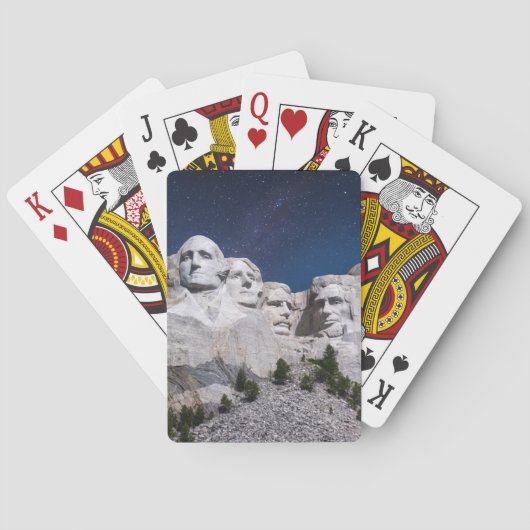 Mount Rushmore Timelapse Sky Spielkarten (Rückseite)