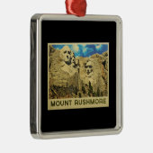 Mount Rushmore Vintag Ornament Aus Metall (Rechts)