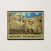 Mount Rushmore Vintag Puzzle (Horizontal)
