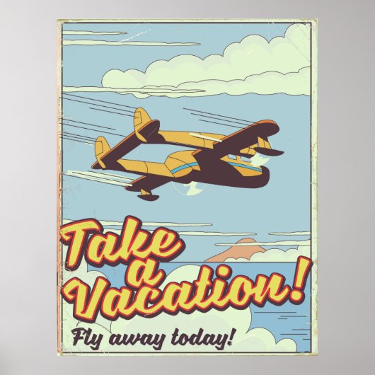 Mount Rushmore Vintag Style Reiseplakat. Poster (Vorne)