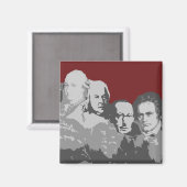 Mount Rushmore von Composers Red Magnet (Vorderseite/Rückseite)