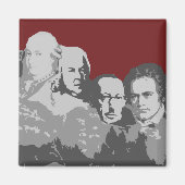 Mount Rushmore von Composers Red Magnet (Vorne)