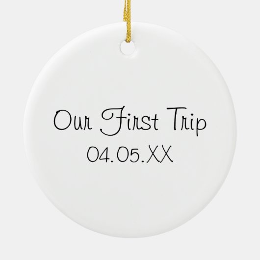 Mount Rushmore Watercolor Keramik Ornament (Hinten)