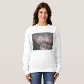 MOUNT RUSHMORE WATERCOLOR - SÜDDAKOTA US SWEATSHIRT (Vorne ganz)