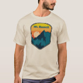 Mount Russell California Sunrise T-Shirt (Vorderseite)