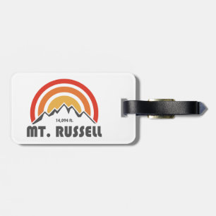 Mount Russell Kalifornien Gepäckanhänger