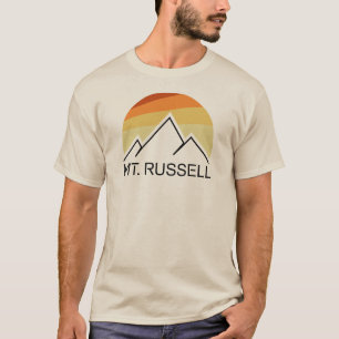 Mount Russell Kalifornien Retro T-Shirt