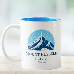 Mount Russell Kalifornien Sierra Nevada Souvenir Zweifarbige Tasse