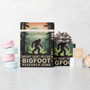 Mount Saint Helens Bigfoot-Forschungszone Wrapping Geschenkpapier