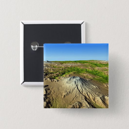 Mount Saint Helens Button (Vorne & Hinten)