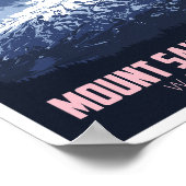 Mount Saint Helens Mountain, Washington Poster (Ecke)