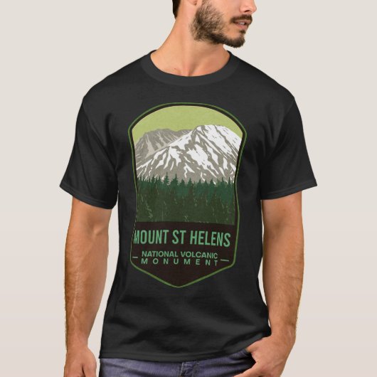 Mount Saint Helens National Volcanic Monument T-Shirt (Vorderseite)