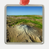 Mount Saint Helens Silbernes Ornament (Vorne)