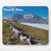Mount Saint Helens Spring Flowers Mousepad (Vorne)